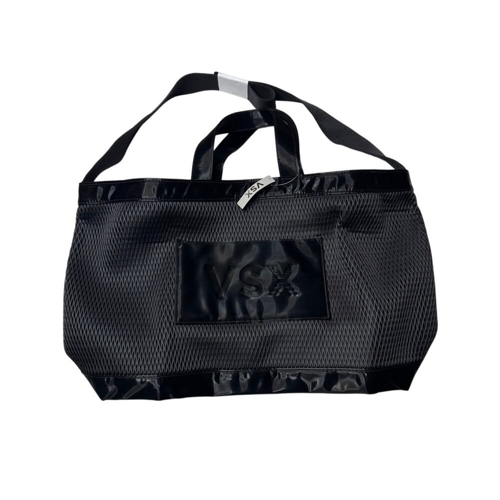 Victoria’s Secret VSX Black Mesh Tote Bag NWT Gym Travel Carryall